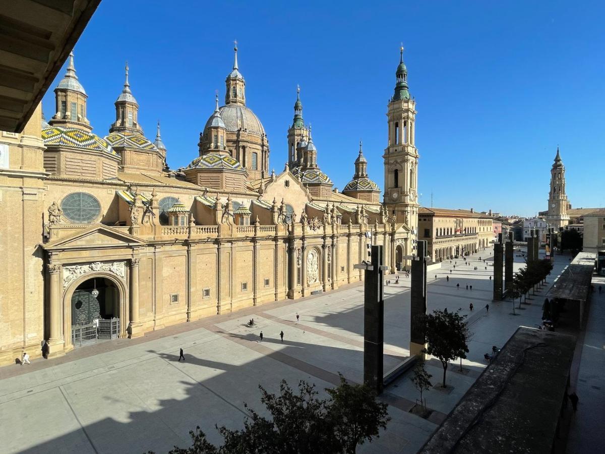 Апартаменти Az El Balcon A La Basilica II - Vistas Inmejorables A La Basilica Del Pilar! Сарагоса Екстер'єр фото